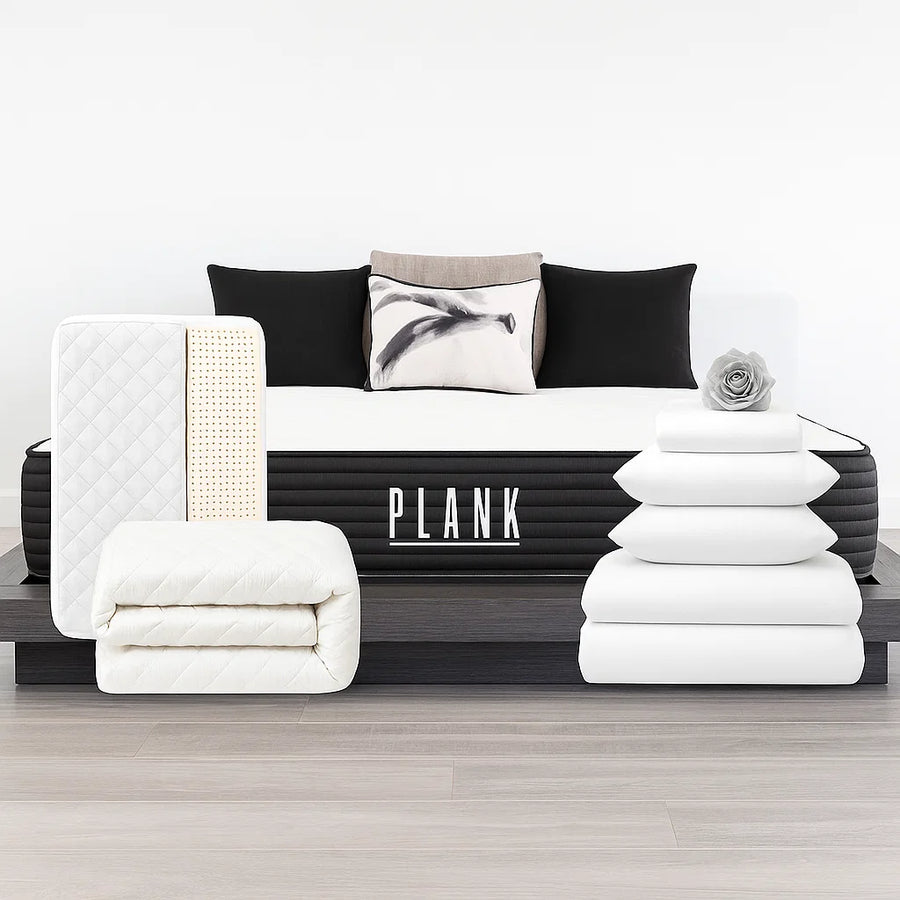 Plank Firm Mattress Ultimate Sleep Bundle
