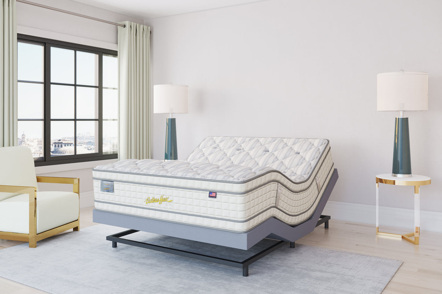 Eastman House Lifetime Pillow Top Double-Sided Mattress