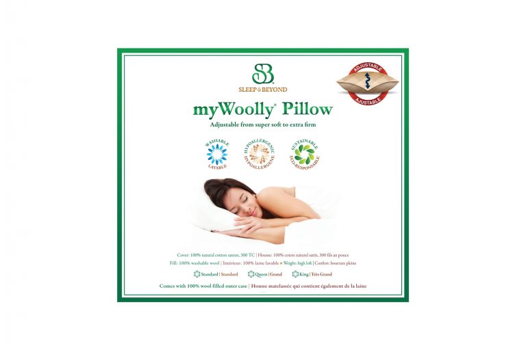 myWoolly Pillow - Hypoallergenic Wool