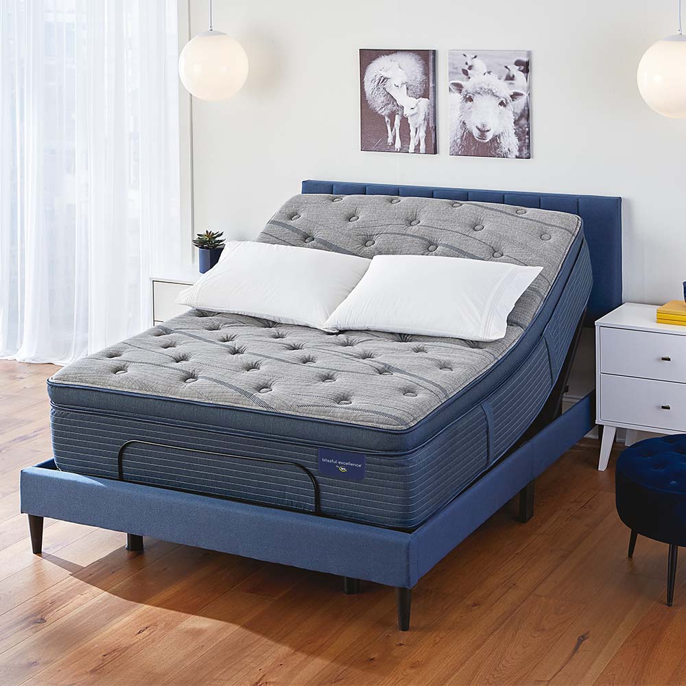 Blissful Plush Pillow Top Serta Mattress