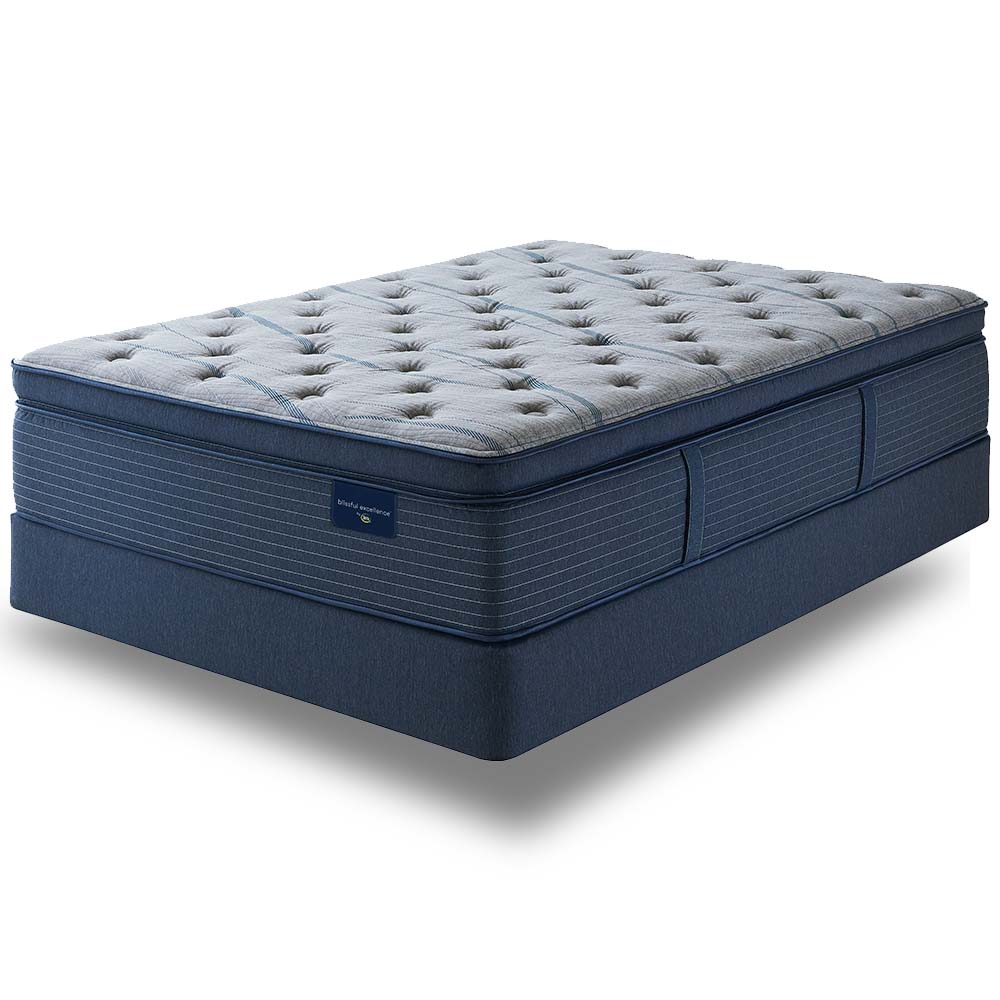 Blissful Plush Pillow Top Serta Mattress