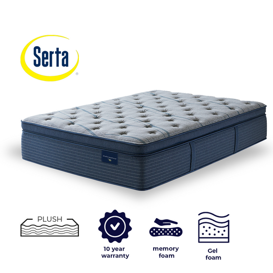 Blissful Plush Pillow Top Serta Mattress