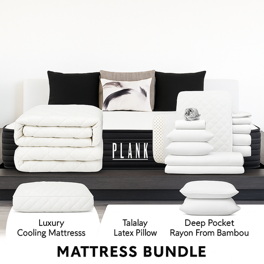 Plank Firm Mattress Ultimate Sleep Bundle