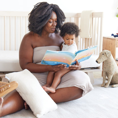 Organic Toddler Pillow with family
