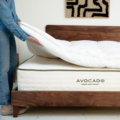 Down Mattress Topper lifestyle