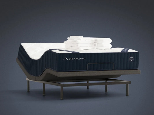 DreamCloud Memory Foam Adjustable Bundle