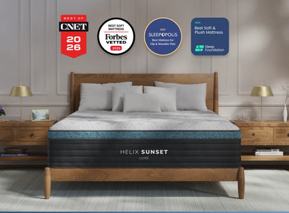 Helix Sunset Smart Bed Bundle