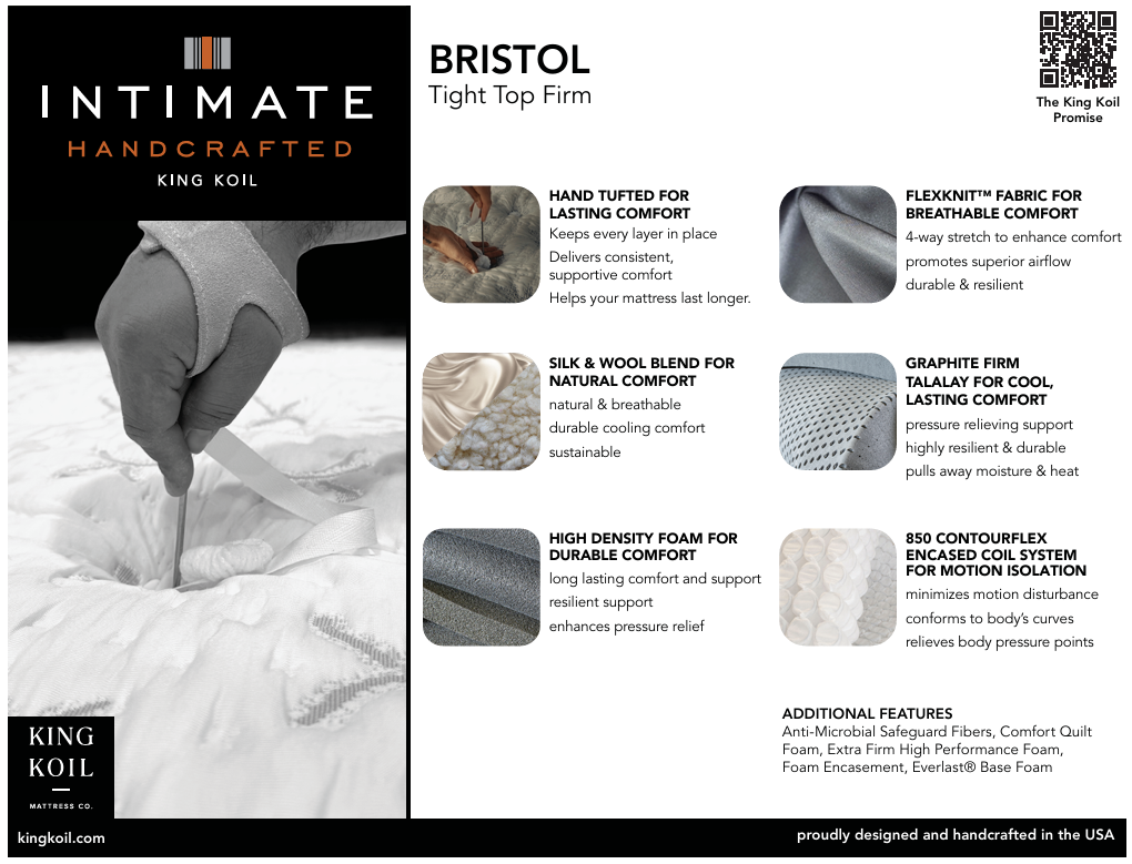 King Koil Intimate Bristol Mattress