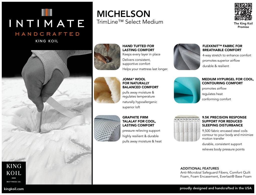 King Koil Intimate Michelson Mattress