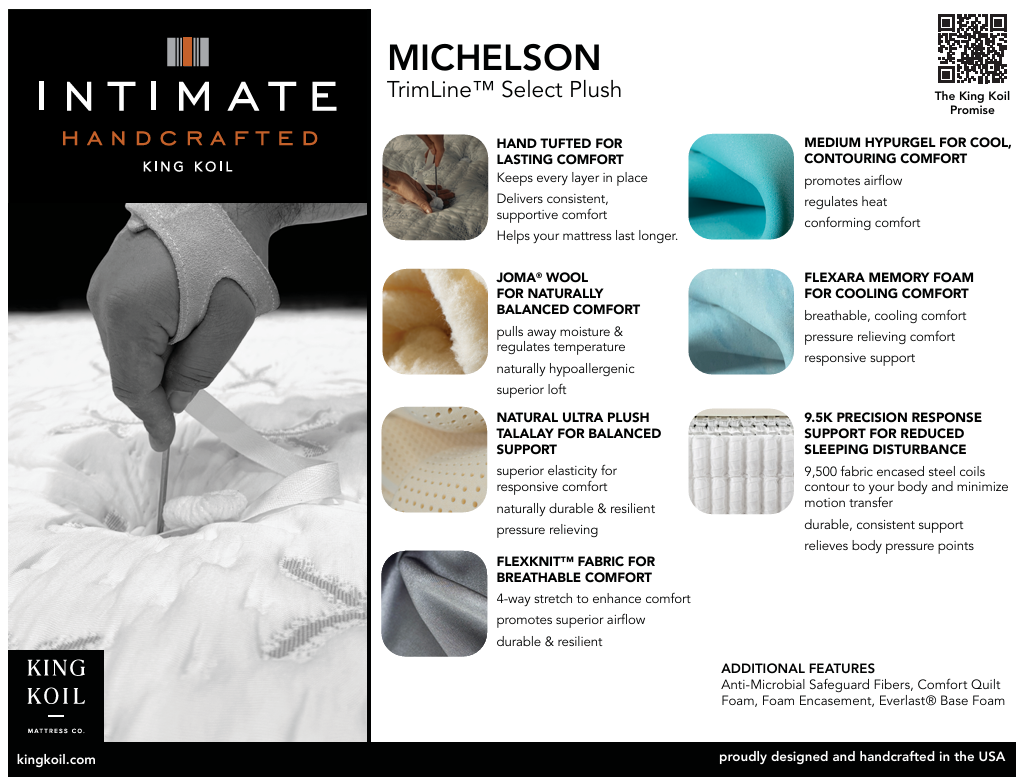 King Koil Intimate Michelson Mattress