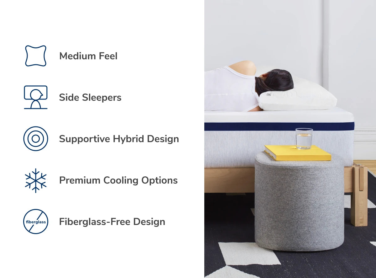 Helix Midnight Core Mattress Features