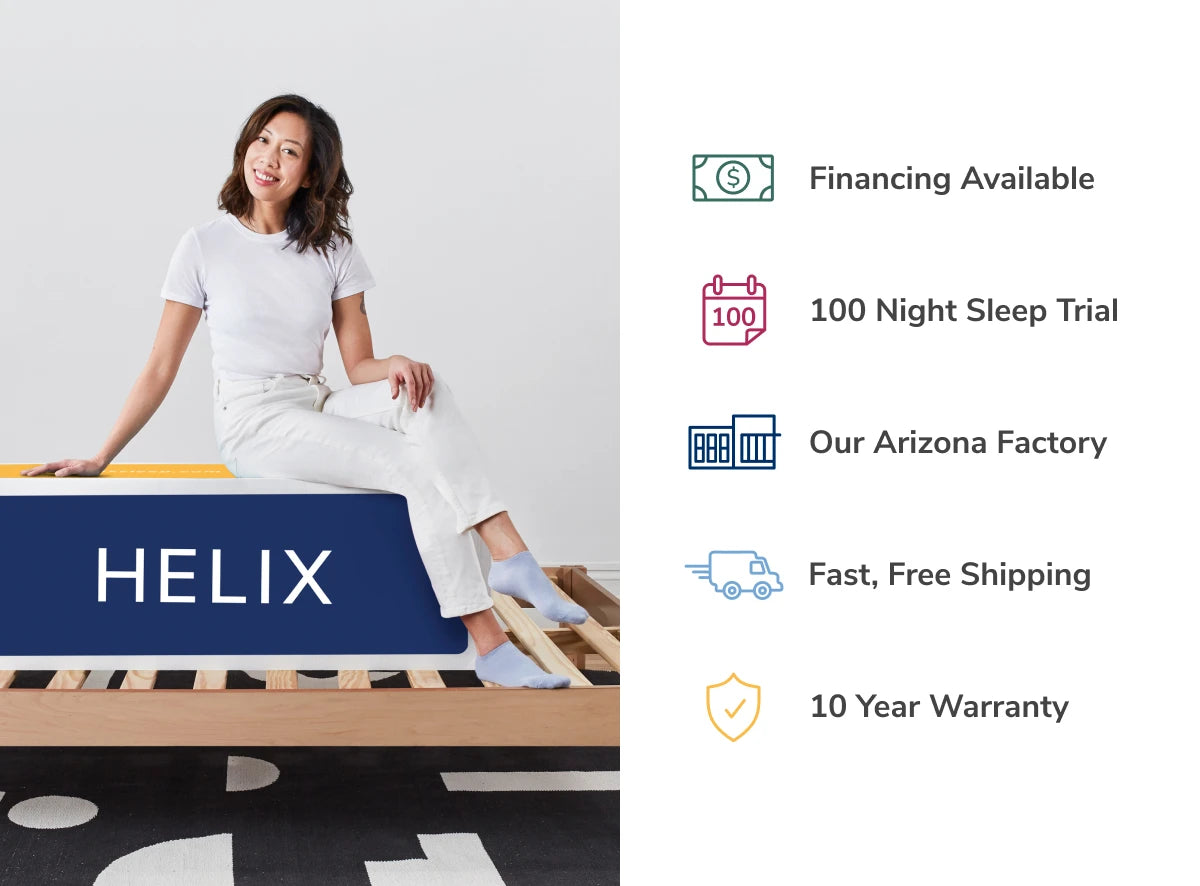 Helix Sunset Core Mattress Highlights