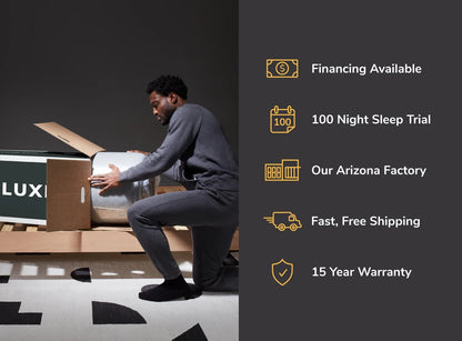 Helix Dawn Luxe Mattress Satisfaction Guaratee