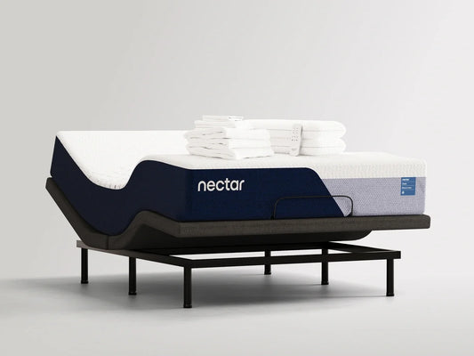 Nectar Classic Memory Foam Adjustable Bed Bundle