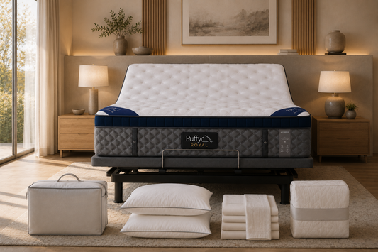 Puffy Mattress + Your Choice of Adjustable Sleep System
