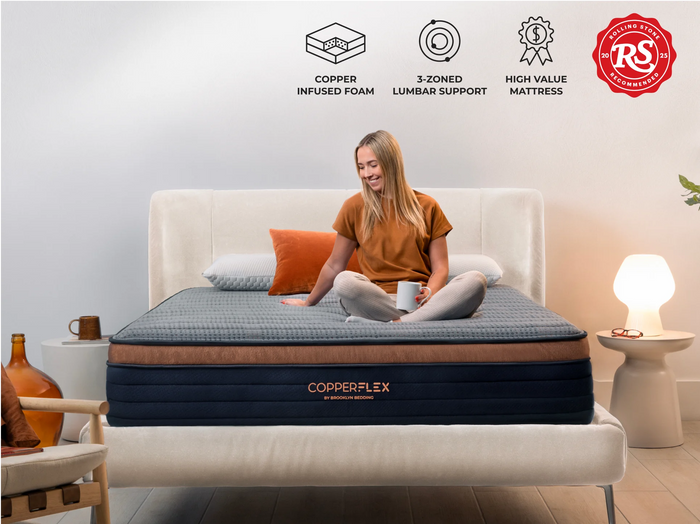 CopperFlex Mattress by Brooklyn Bedding