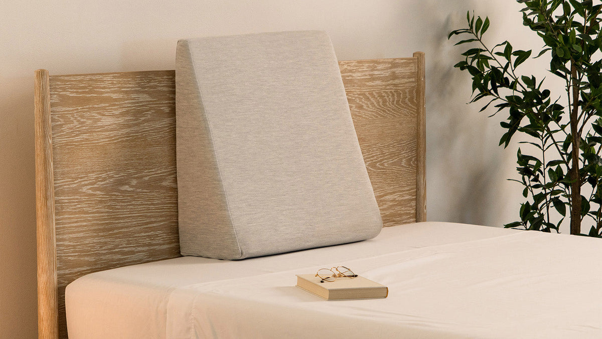 Bear Bed Wedge Pillow - detail view