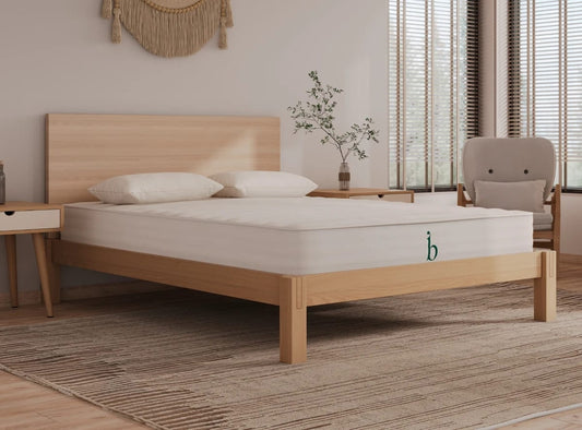 The Birch Essential Mattress in a bedroom scene