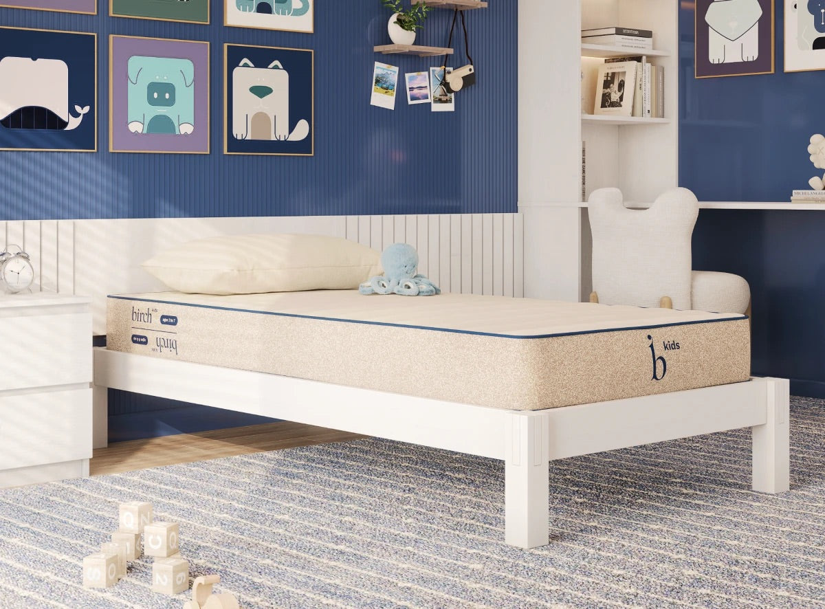 The Birch Kids Natural Mattress is made for kids ages 2 and up.