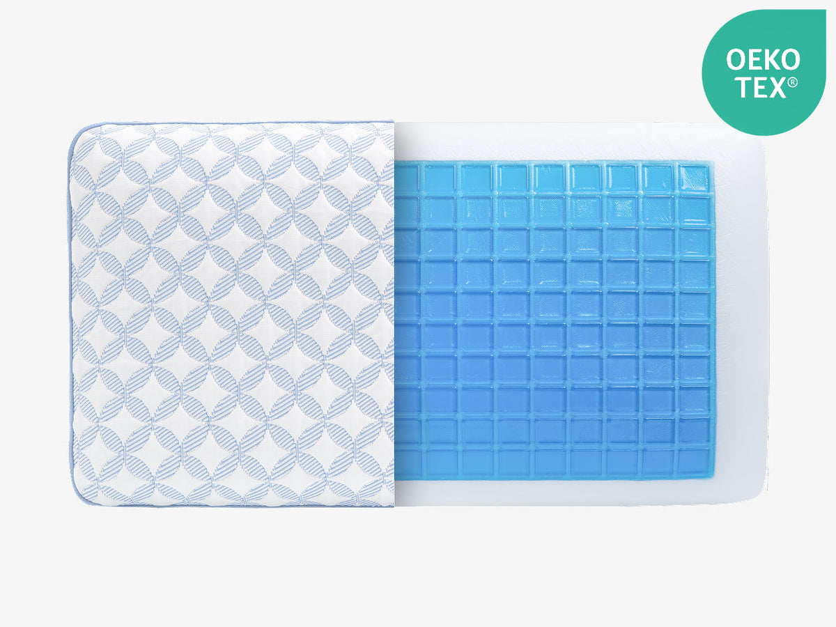 Luxury Cooling Gel Memory Foam Pillow by Brooklyn Bedding — detail or lifestyle view