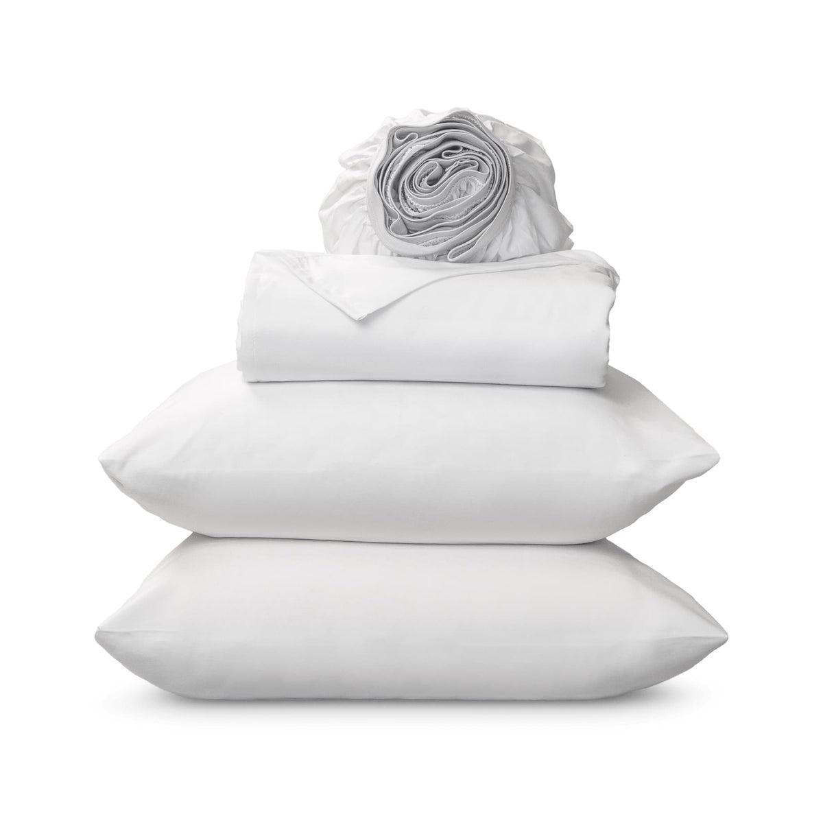 Leesa Cotton Blend Sheet Set in White