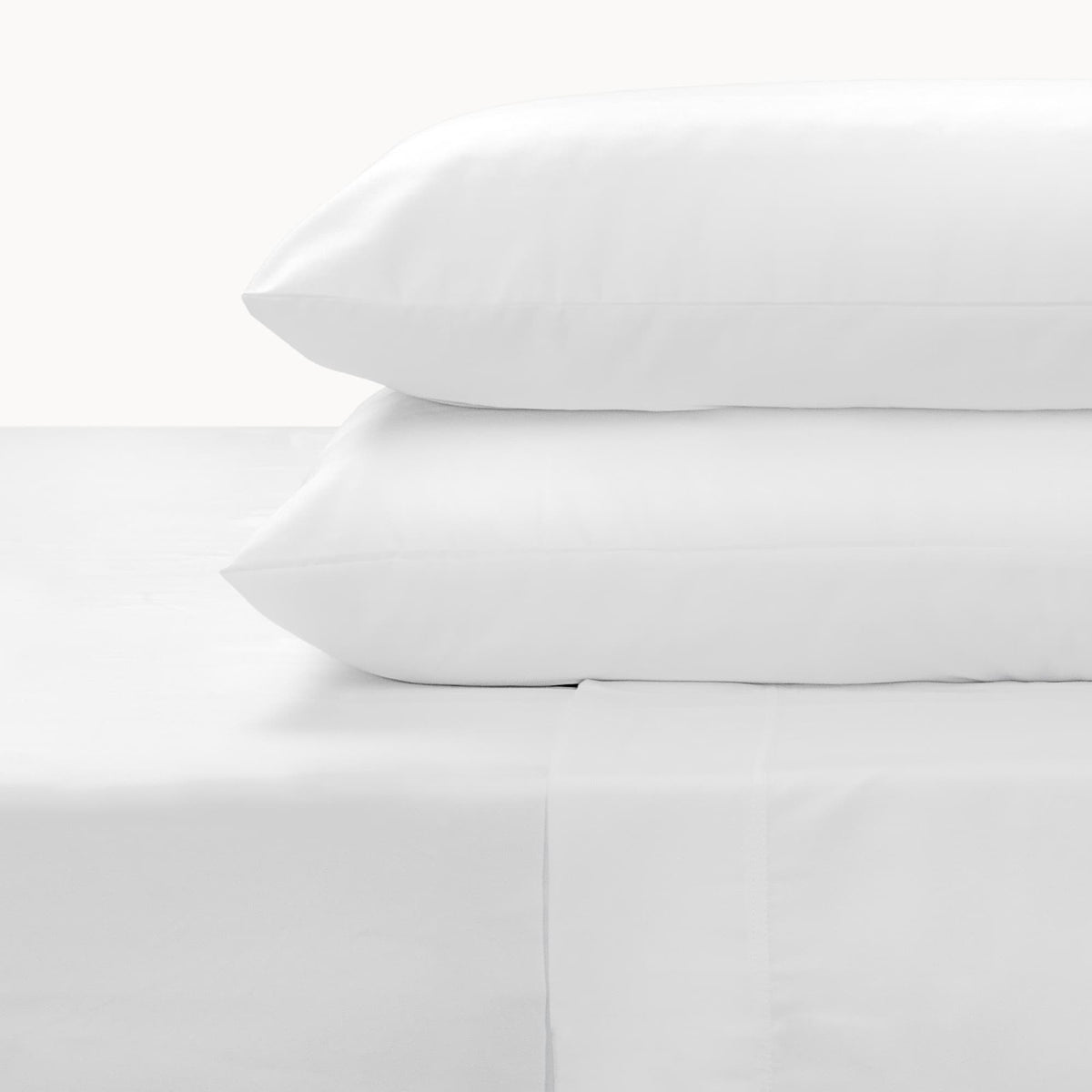 Leesa Cotton Blend Sheet Set in White