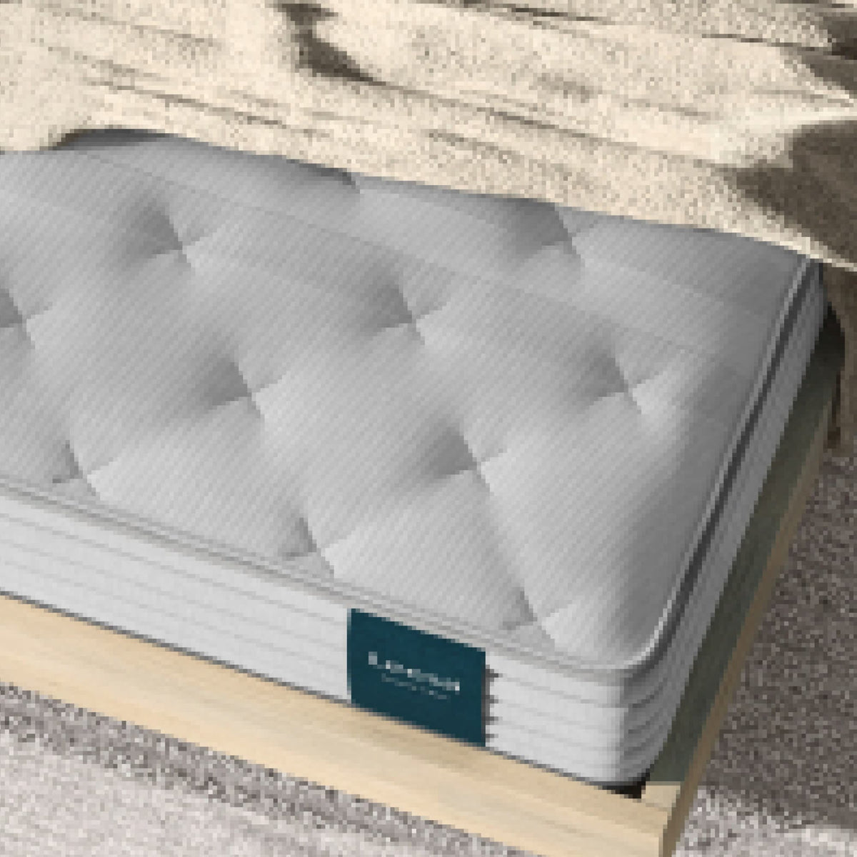 Leesa Studio Chill cooling quilted surface close-up