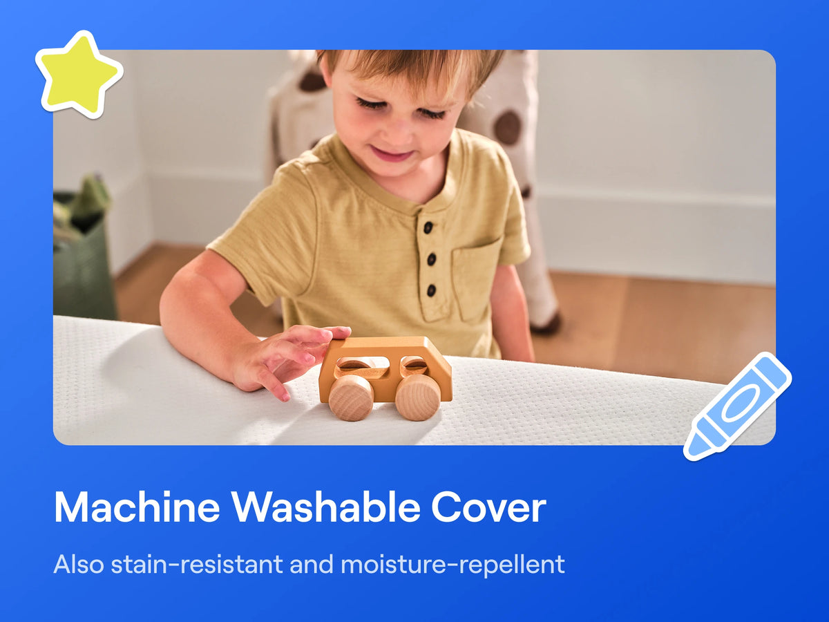 Nectar Kids Mattress removable machine-washable cover