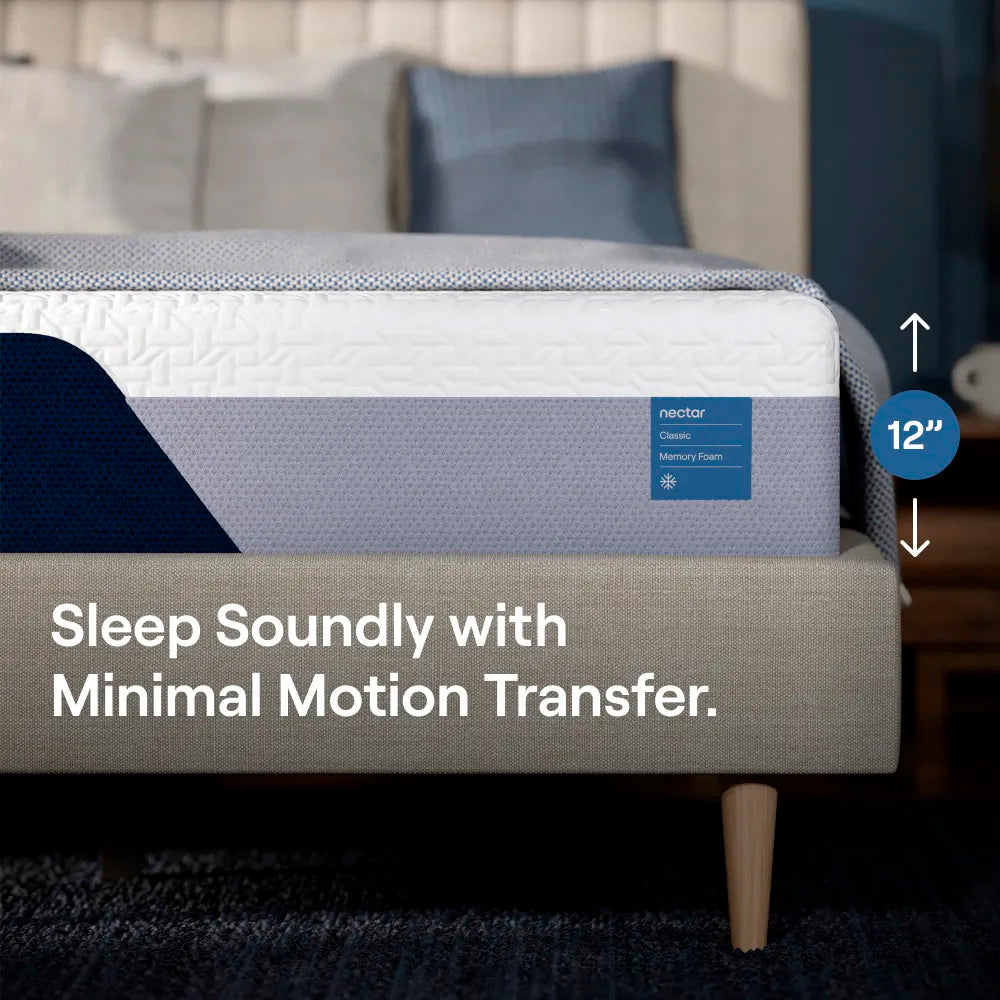 Nectar Classic Memory Foam Mattress Twin $449 Of Accessories Included