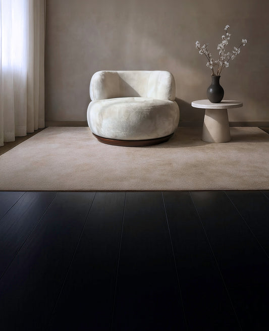 Puffy Selene Swivel Chair - Champagne
