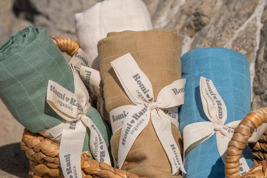 Sleep & Beyond Organic Cotton Baby Swaddle