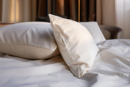Sleep & Beyond Organic Cotton Waterproof Pillow Encasement Pair