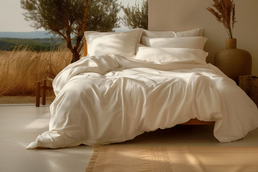 Sleep & Beyond Organic Cotton Sateen Pillowcase Pair