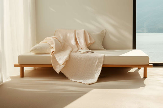Sleep & Beyond Organic Cotton Muslin Blanket