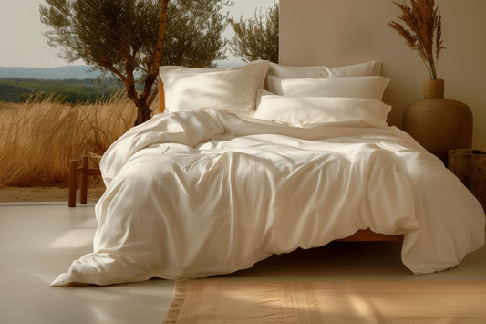 Sleep & Beyond Organic Cotton Sateen Sheet Set