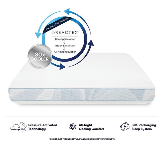 Serta Arctic 30x Cooling Gusseted Memory Foam with REACTEX