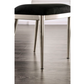 Abner Contemporary Silver, Black Side Chair (2/CTN)