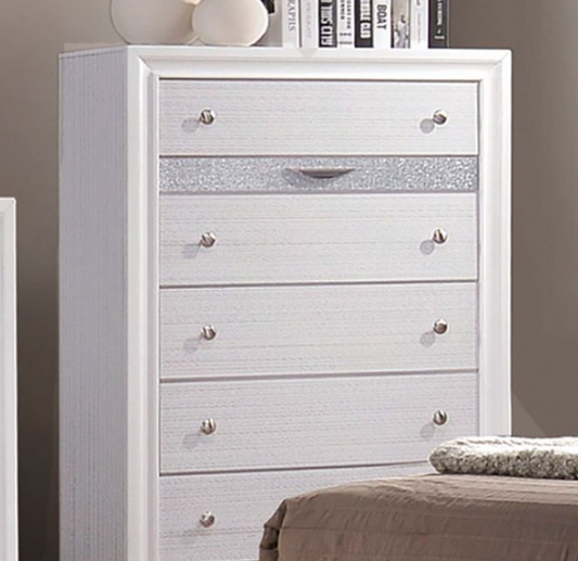 Chrissy Contemporary White Chest