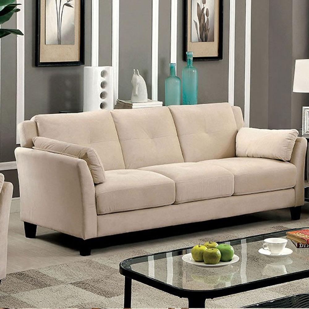 Ysabel contemporary Beige Living Room Sofa