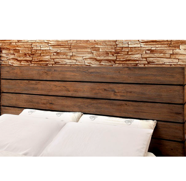 Coimbra Rustic Natural Tone Bed Frame