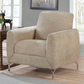 Lauritz Transitional Light Gray Living Room Chair
