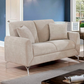 Lauritz Transitional Brown Living Room LoveSeat