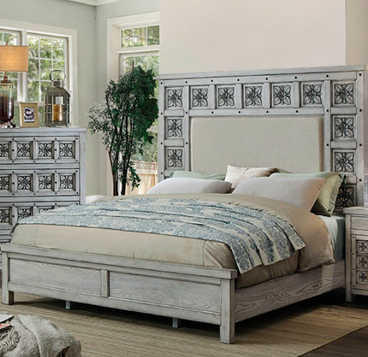 Pantaleon Transitional Style Bed Frame