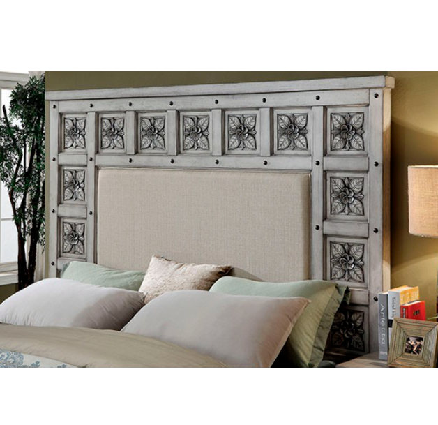 Pantaleon Transitional Style Bed Frame
