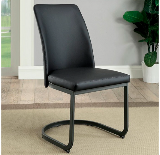Saskia Contemporary Gray Dining Chair