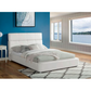 Vodice Contemporary White Bed Frame
