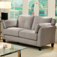 Ysabel contemporary Beige Living Room Love Seat