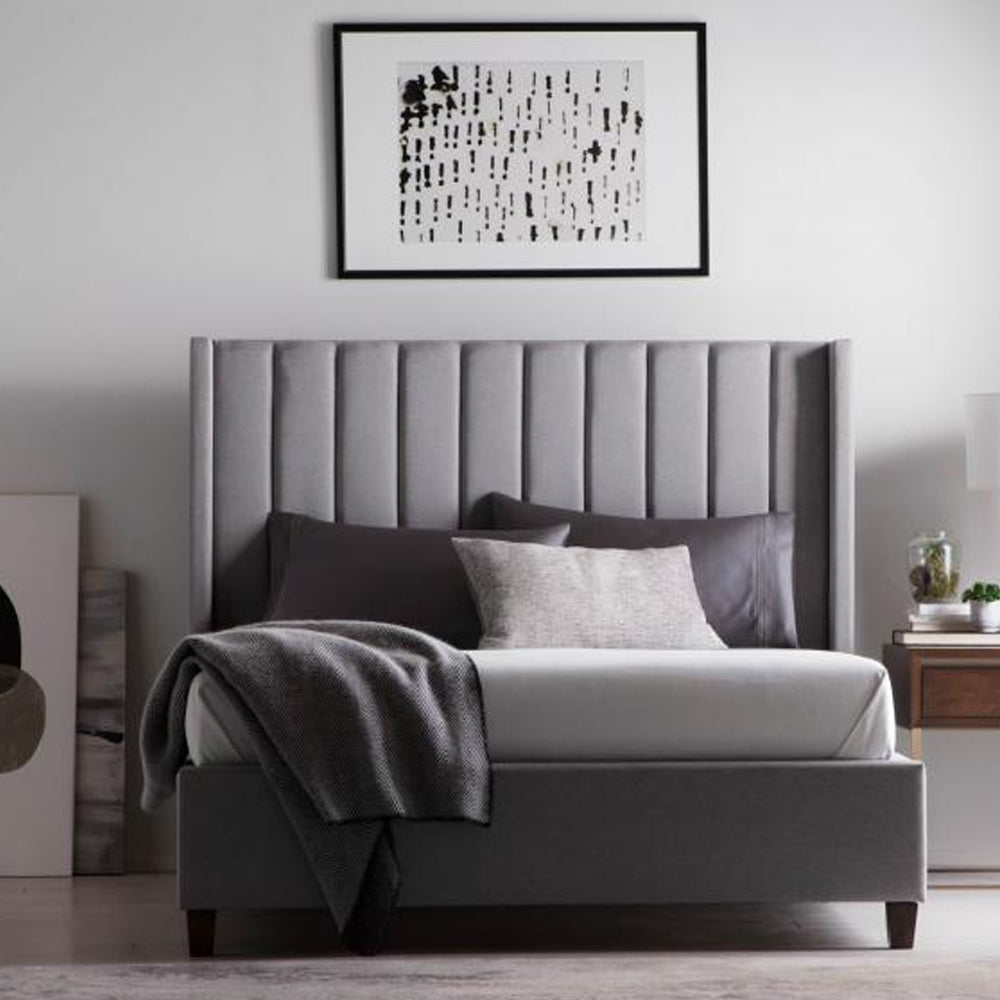 Premium Upholstered Queen Size Bed