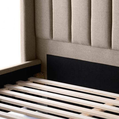 Premium Upholstered Ca King Size Bed