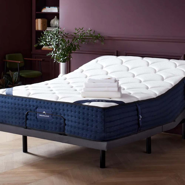 DreamCloud Adjustable Bed Frame Bedder Mattress